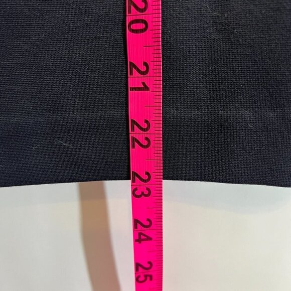 Ann Taylor Pencil Skirt Navyl Blue Stretch Size 6 - Picture 4 of 8